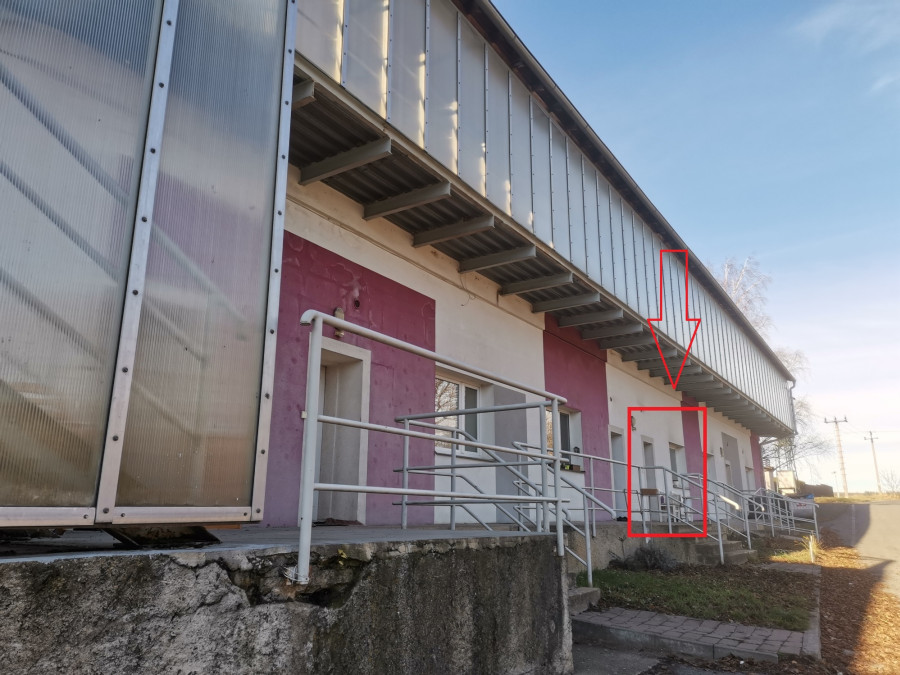 Pronájem bytu 1+kk, nezařízený, ul. Obecní - Chyňava